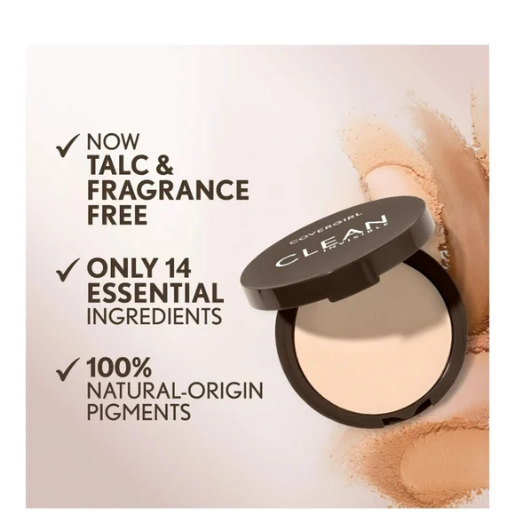 💄HP💄COVERGIRL Clean Invisible Pressed Powder, 165 Tawny - Picture 6 of 8